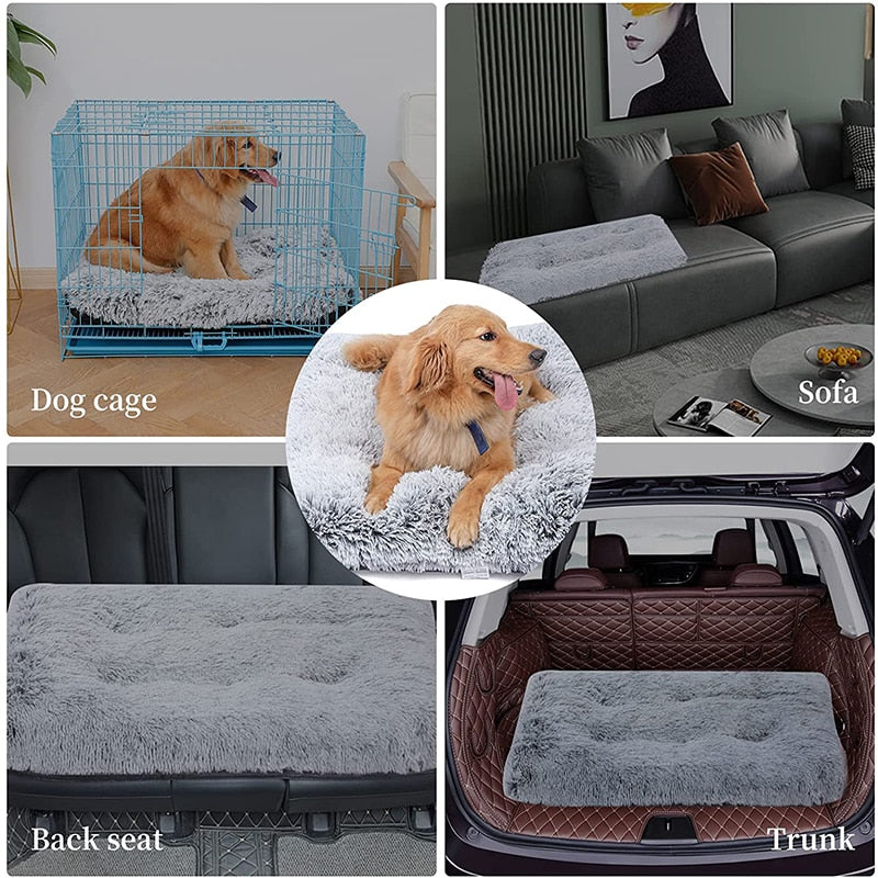 Orthopedic Calming Crate Washable Dog Bed