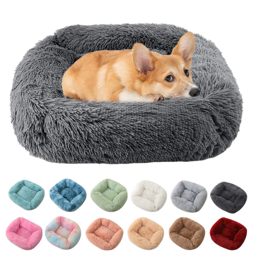 Ultra Calming Plush Dog Sofa Bed