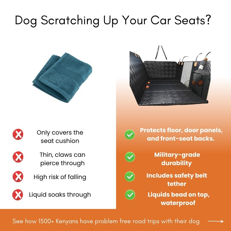 Backseat Dog Bed