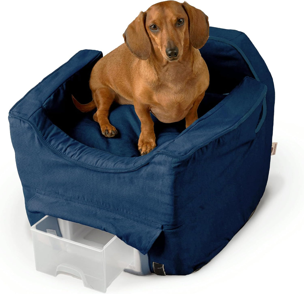 Snoozer Dog Car Seat for Dogs up to 25lbs, Lookout II, Palmer Dove (M)