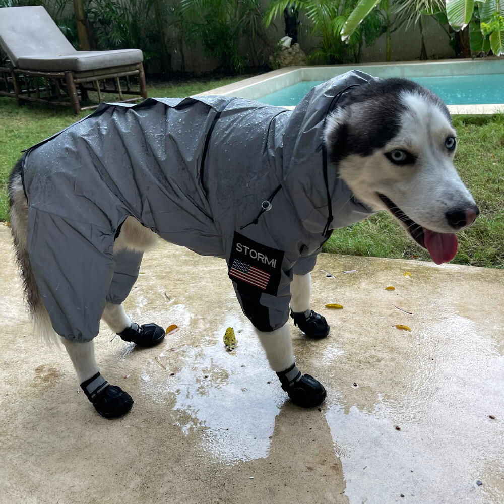 GlowGuard Reflective WaterProof Dog Coat For All seasons